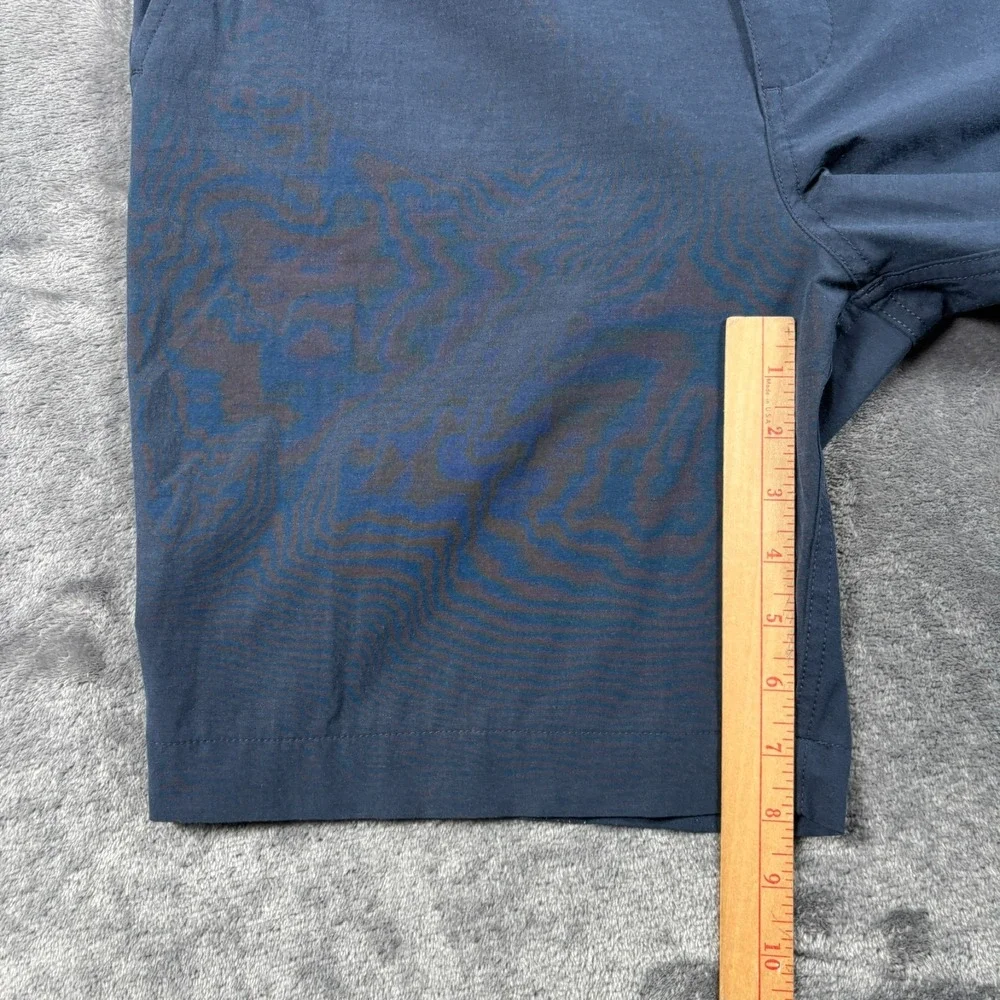 Faherty Shorts Mens 34 Blue All Day Chino Stretch 8